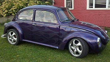 vw beetle 1973 super custom classic